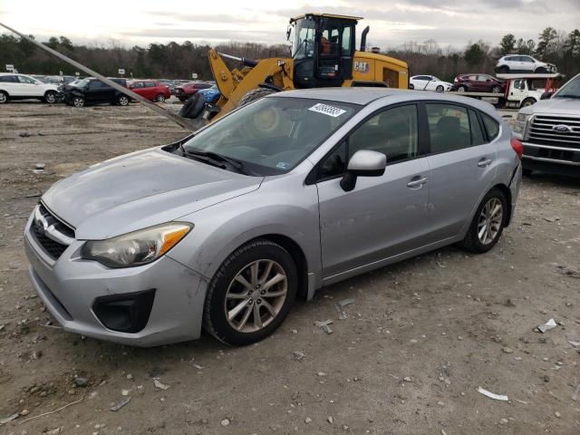 JF1GPAC62DH814213 - 2013 SUBARU IMPREZA PREMIUM SILVER photo 1