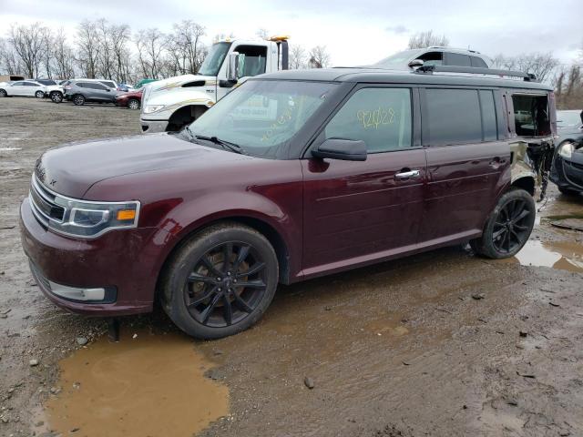 2FMHK6D80KBA26398 - 2019 FORD FLEX LIMITED BURGUNDY photo 1