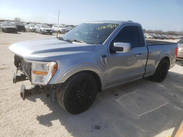 1FTMF1C59NKE45118 - 2022 FORD F150 SILVER photo 1