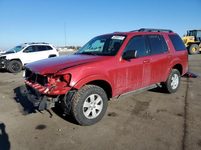 1FMEU7DE1AUA46242 - 2010 FORD EXPLORER XLT RED photo 1