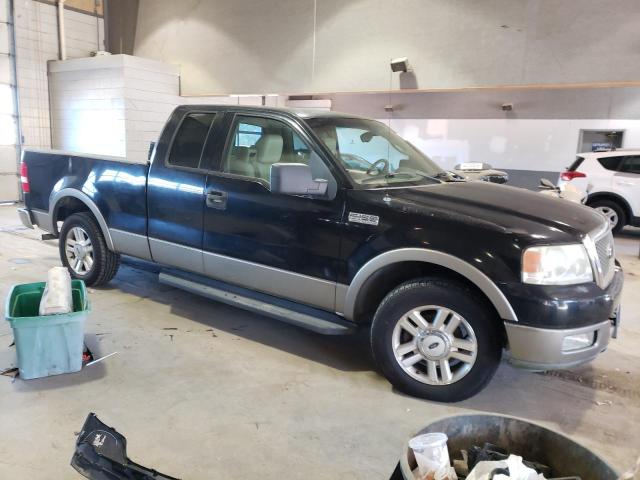 1FTPX12574NB29273 - 2004 FORD F150 BLACK photo 4