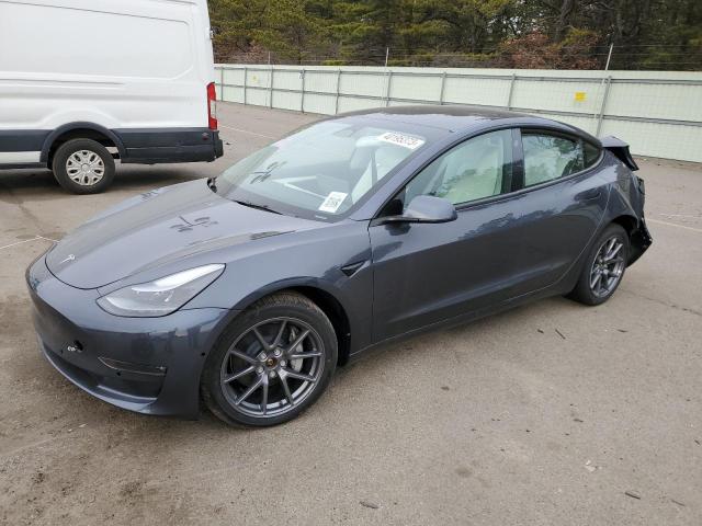 5YJ3E1EB5NF234075 - 2022 TESLA MODEL 3 SILVER photo 1