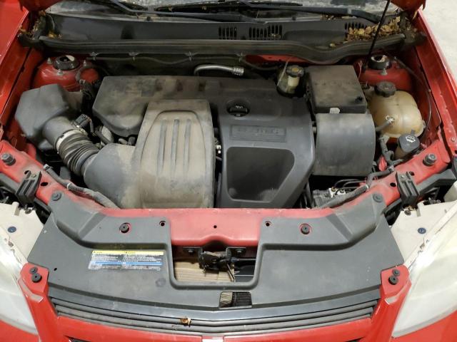 1G1AL15F967723997 - 2006 CHEVROLET COBALT LT RED photo 11