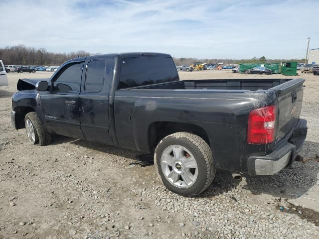 1GCRCSE07CZ287551 - 2012 CHEVROLET SILVERADO C1500 LT BLACK photo 2