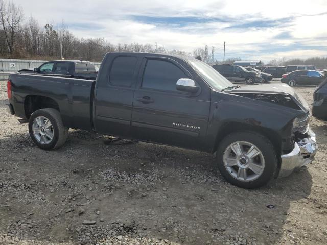 1GCRCSE07CZ287551 - 2012 CHEVROLET SILVERADO C1500 LT BLACK photo 4