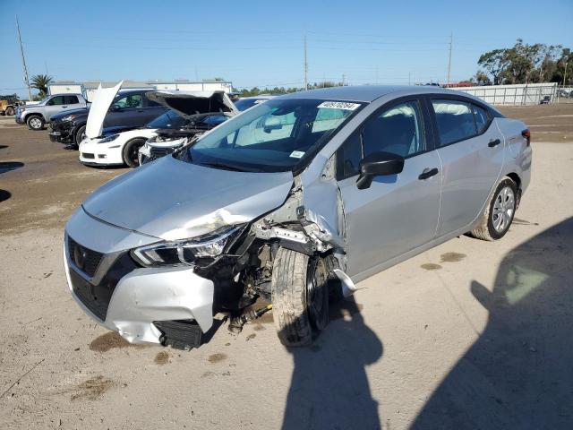 3N1CN8DV7LL806091 - 2020 NISSAN VERSA S SILVER photo 1