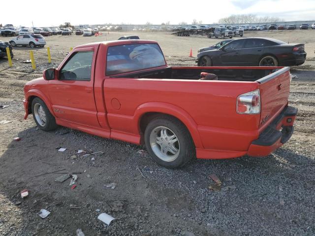 1GCCS1445X8198872 - 1999 CHEVROLET S TRUCK S10 RED photo 2