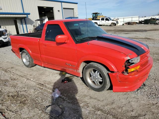 1GCCS1445X8198872 - 1999 CHEVROLET S TRUCK S10 RED photo 4