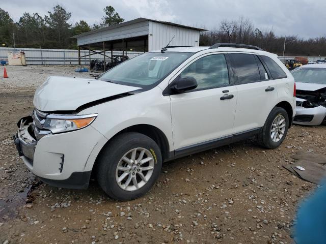 2FMDK3GC3DBE10045 - 2013 FORD EDGE SE WHITE photo 1