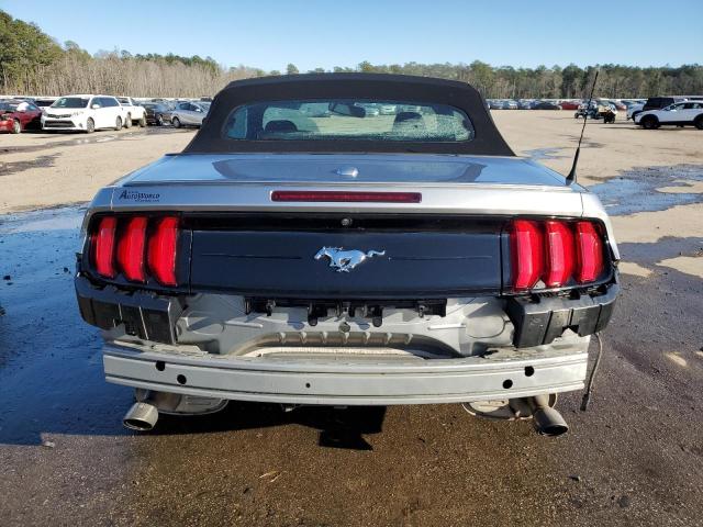 1FATP8UH3L5179655 - 2020 FORD MUSTANG SILVER photo 6
