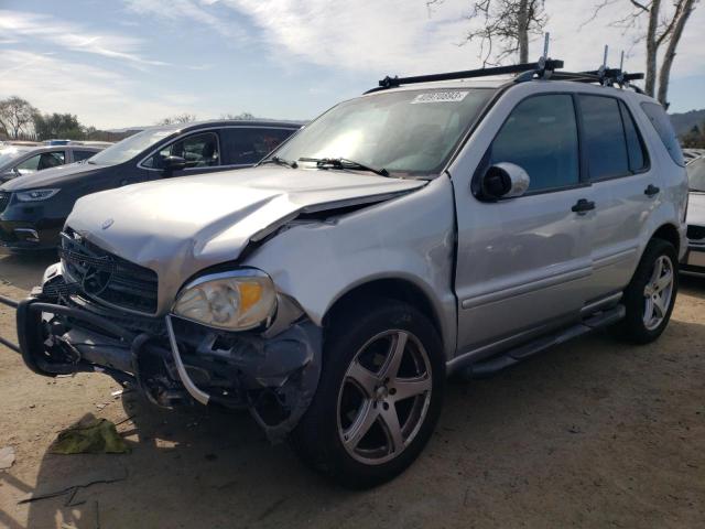 4JGAB54E32A332864 - 2002 MERCEDES-BENZ ML 320 SILVER photo 1