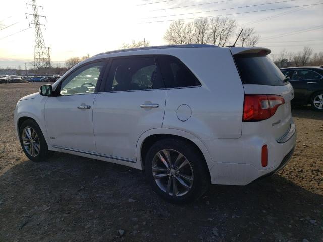 5XYKWDA70FG615449 - 2015 KIA SORENTO SX WHITE photo 2