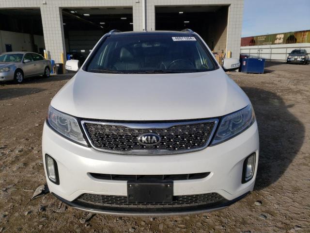 5XYKWDA70FG615449 - 2015 KIA SORENTO SX WHITE photo 5