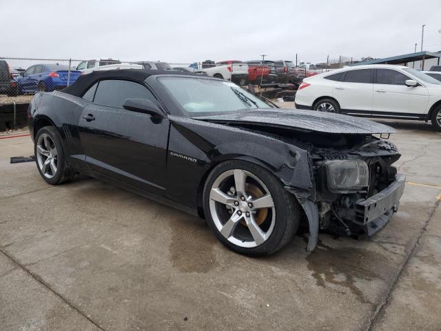 2G1FC3DD2B9201335 - 2011 CHEVROLET CAMARO LT BLACK photo 4