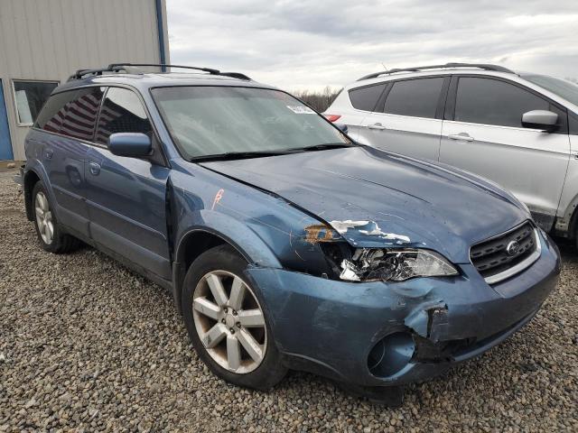 4S4BP62C767361431 - 2006 SUBARU LEGACY OUTBACK 2.5I LIMITED BLUE photo 4