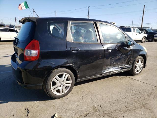 JHMGD38667S055949 - 2007 HONDA FIT S 黑色 照片 3