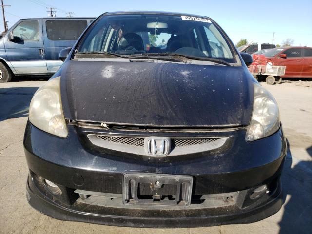 JHMGD38667S055949 - 2007 HONDA FIT S 黑色 照片 5
