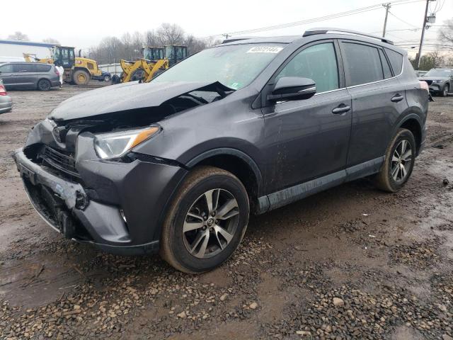 2T3WFREV0JW409307 - 2018 TOYOTA RAV4 ADVENTURE GRAY photo 1