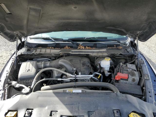 1C6RR7LT6KS560759 - 2019 RAM 1500 CLASS SLT ნაცრისფერი ფოტო 11