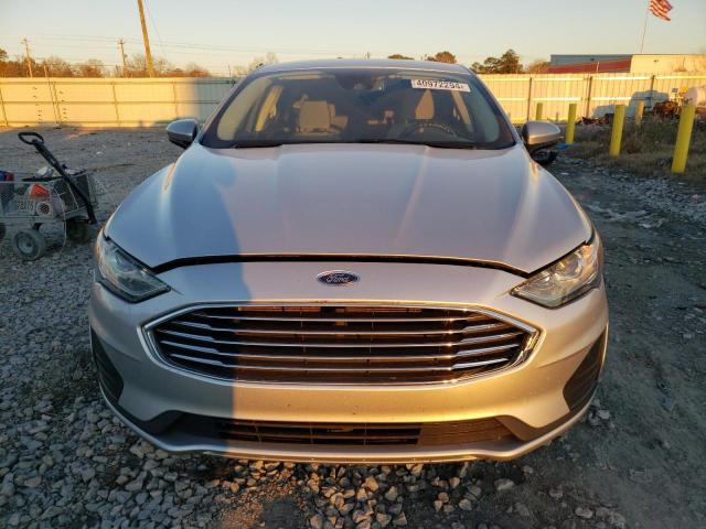 3FA6P0G74KR160206 - 2019 FORD FUSION S SILVER photo 5