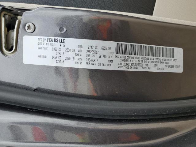 2C4RC1BG7JR289688 - 2018 CHRYSLER PACIFICA TOURING L Boz foto 13