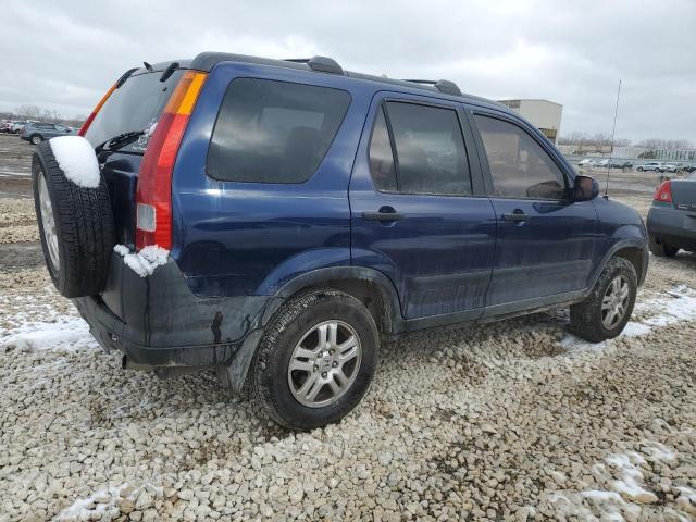 JHLRD78823C037281 - 2003 HONDA CR-V EX BLUE photo 3