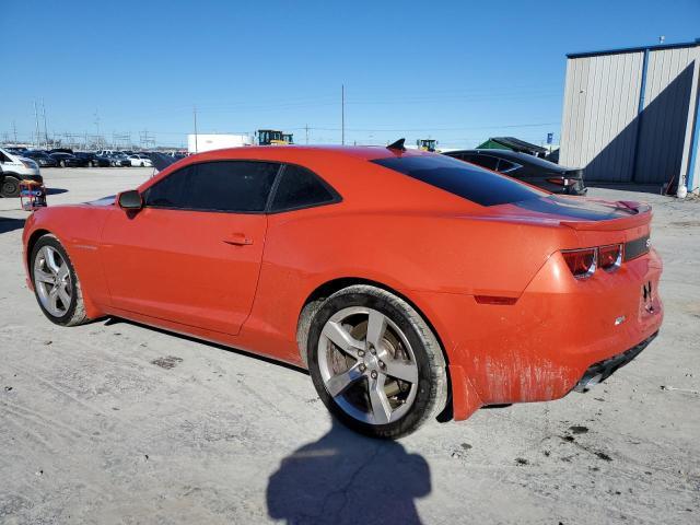 2G1FT1EW8A9201035 - 2010 CHEVROLET CAMARO SS ORANGE photo 2