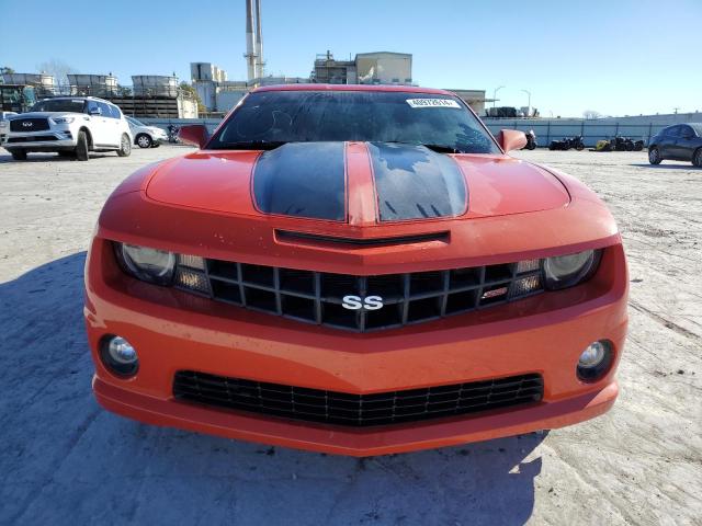 2G1FT1EW8A9201035 - 2010 CHEVROLET CAMARO SS ORANGE photo 5