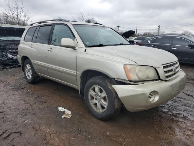 JTEGF21AX30074056 - 2003 TOYOTA HIGHLANDER LIMITED GOLD photo 4