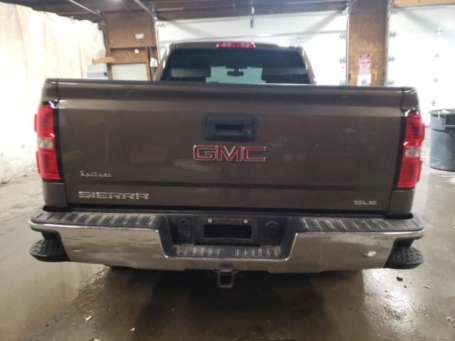 1GTV2UEC7EZ191736 - 2014 GMC SIERRA K1500 SLE BROWN photo 6