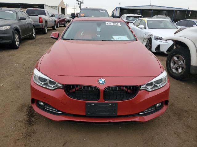 WBA3N5C5XFK484840 - 2015 BMW 428 XI RED photo 5