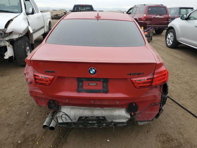 WBA3N5C5XFK484840 - 2015 BMW 428 XI RED photo 6