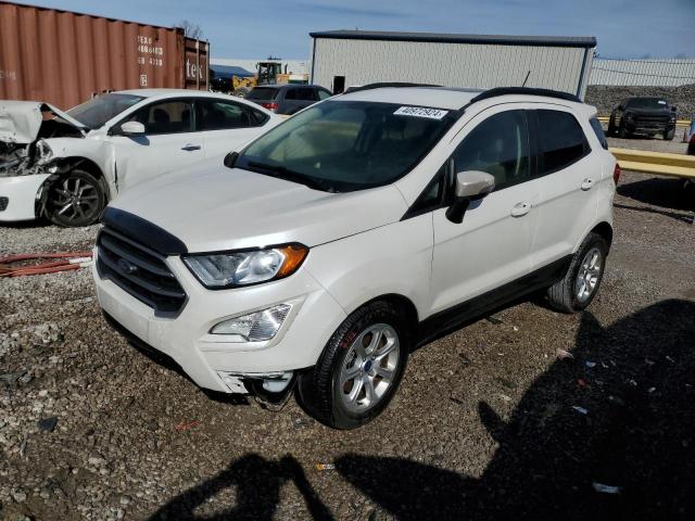 MAJ3S2GE2MC453471 - 2021 FORD ECOSPORT SE WHITE photo 1