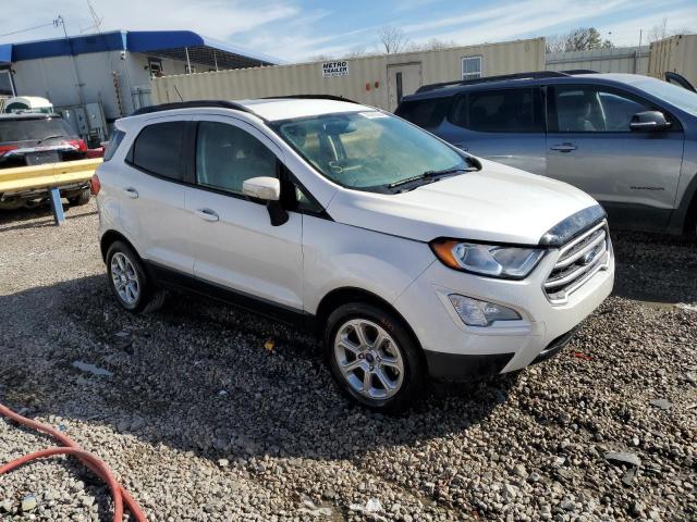 MAJ3S2GE2MC453471 - 2021 FORD ECOSPORT SE WHITE photo 4