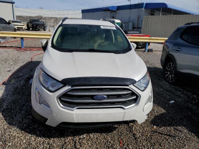 MAJ3S2GE2MC453471 - 2021 FORD ECOSPORT SE WHITE photo 5