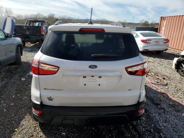 MAJ3S2GE2MC453471 - 2021 FORD ECOSPORT SE WHITE photo 6