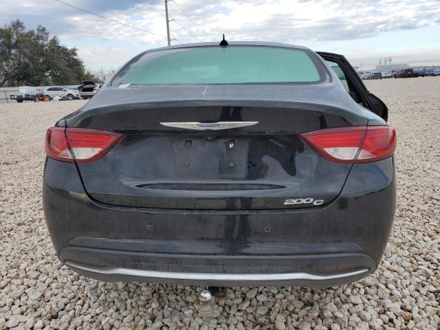 1C3CCCCB8FN554986 - 2015 CHRYSLER 200 C BLACK photo 6