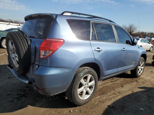 JTMBD31V475075533 - 2007 TOYOTA RAV4 LIMITED BLUE photo 3