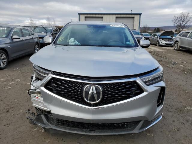 5J8TC2H78NL015032 - 2022 ACURA RDX ADVANCE SILVER photo 5