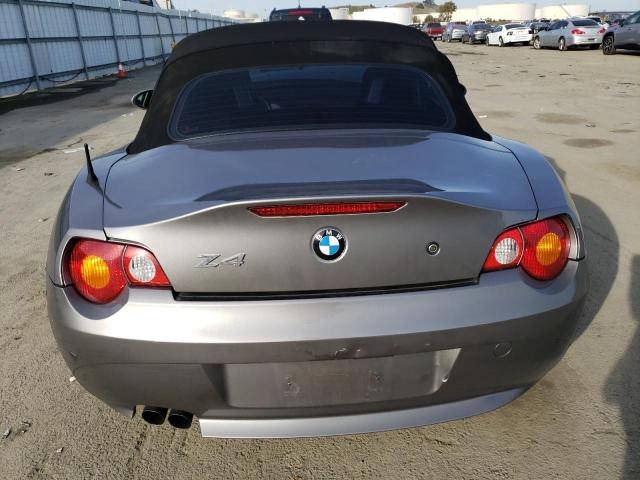 4USBT53403LU02528 - 2003 BMW Z4 3.0 GRAY photo 6