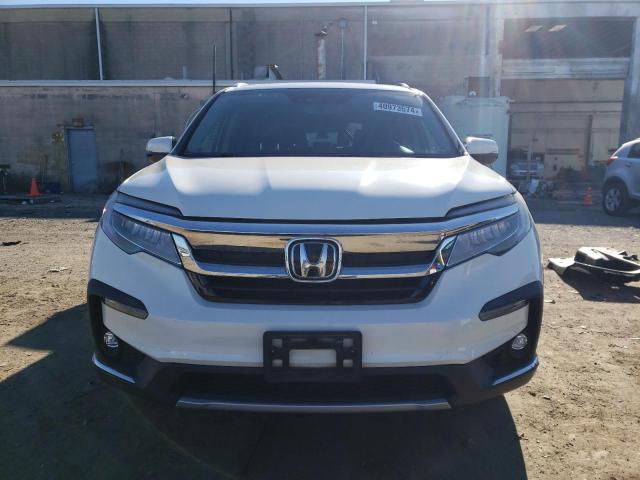 5FNYF6H01KB021565 - 2019 HONDA PILOT ELITE WHITE photo 5