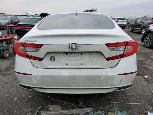 1HGCV1F11KA103012 - 2019 HONDA ACCORD LX WHITE photo 6