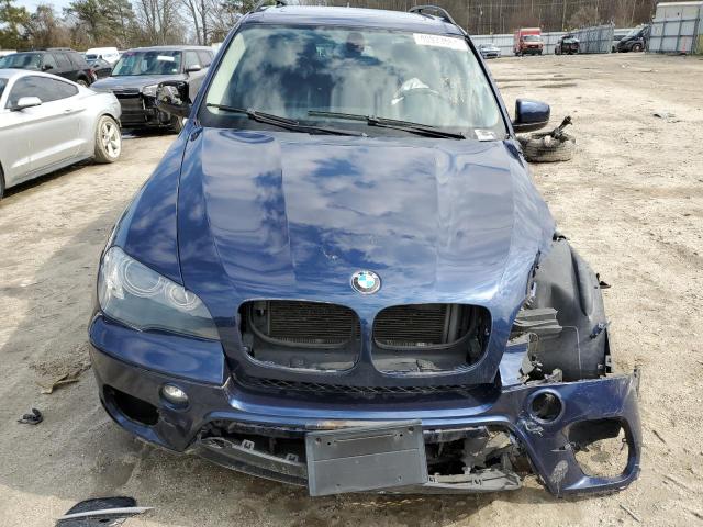 5UXZV4C50BL400664 - 2011 BMW X5 XDRIVE35I BLUE photo 5