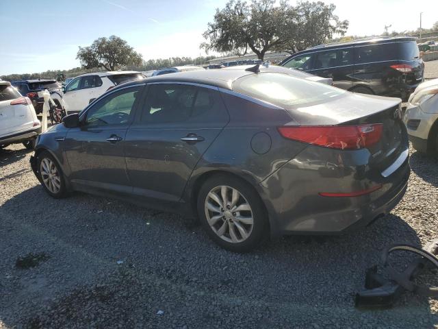 5XXGN4A70FG499778 - 2015 KIA OPTIMA EX GRAY photo 2