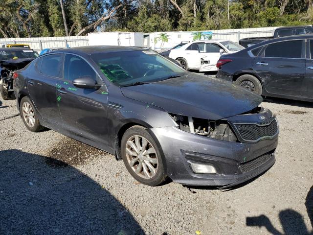 5XXGN4A70FG499778 - 2015 KIA OPTIMA EX GRAY photo 4