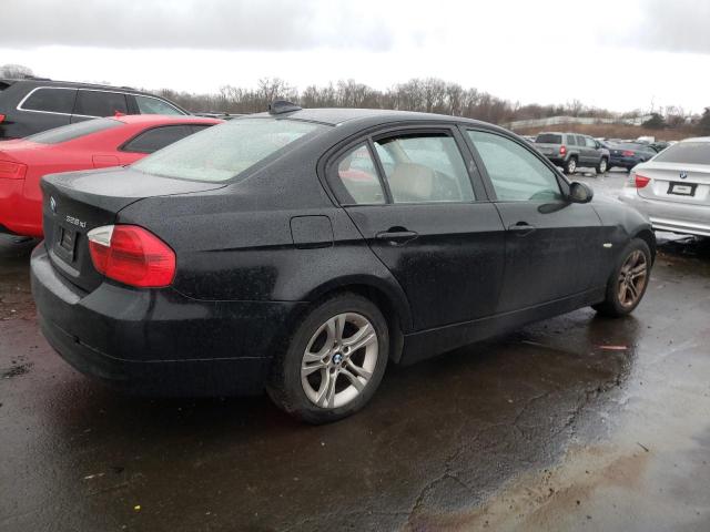 WBAVC73598KX92627 - 2008 BMW 328 XI SULEV BLACK photo 3