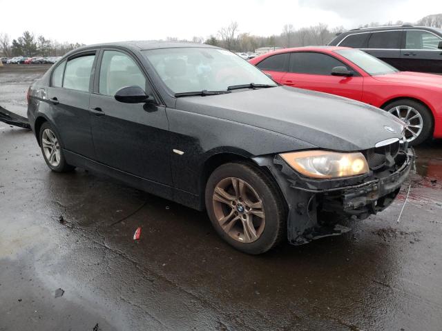 WBAVC73598KX92627 - 2008 BMW 328 XI SULEV BLACK photo 4