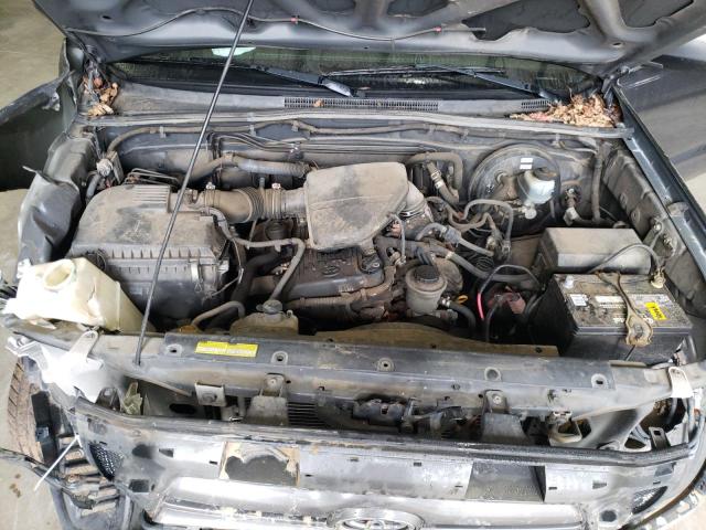 5TETX22N79Z620581 - 2009 TOYOTA TACOMA ACCESS CAB ნაცრისფერი ფოტო 11