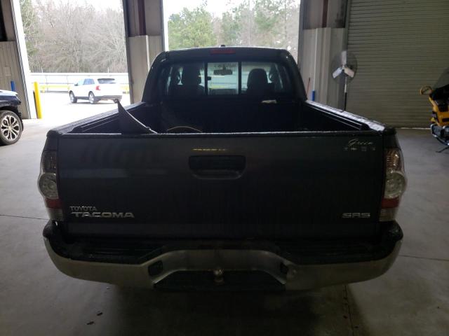 5TETX22N79Z620581 - 2009 TOYOTA TACOMA ACCESS CAB ნაცრისფერი ფოტო 6