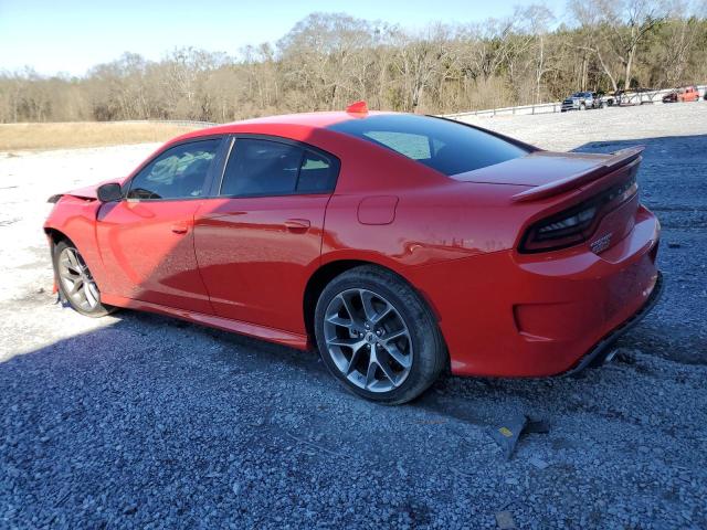 2C3CDXHG1NH149603 - 2022 DODGE CHARGER GT RED photo 2